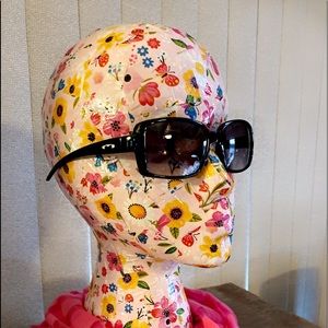 VALLEY GIRL EYEWEAR BLACK SQUARE SUNGLASSES 🕶